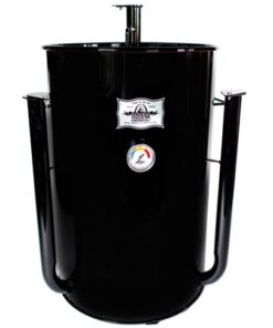 Gateway Drum Smoker - läikiv must logoplaadiga