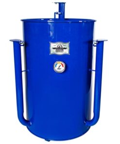 Gateway Drum Smoker - läikiv sinine logoplaadiga