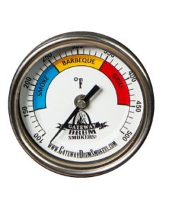 Gateway Drum Smokers 3 tolline termomeeter