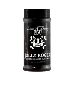 Loot N’Booty Jolly Roger Jalapeno Garlic Black Rub - BBQ Ässad