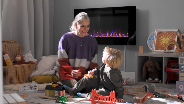 Napoleon Drift wood dekoratiivne jõekividega triivpuit elektrikaminale - Image 5