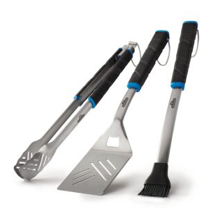 Napoleon Legend 3-osaline grilltarvikute komplekt (grilltangid, -labidas ja -silikoonpintsel)