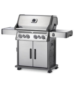 Napoleon Rogue RSE525SIBPSS keraamilise steigipliidi ja vardapõletiga gaasigrill (roostevaba)