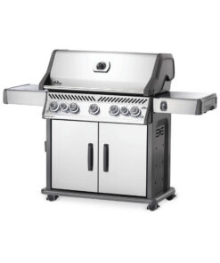Napoleon Rogue RSE625SIBPSS keraamilise steigipliidi ja vardapõletiga gaasigrill (roostevaba)