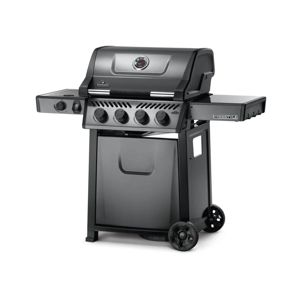 Napoleon Freestyle 425DSIBPGT keraamilise küljepliidiga gaasigrill (tumehall)