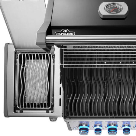 Napoleon Rogue PRO-S 625RSIBPK keraamilise pliidi ja vardapõletiga gaasigrill (must) - Image 4