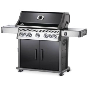 Napoleon Rogue RSE625RSIBPK keraamilise steigipliidi ja vardapõletiga gaasigrill (must)