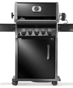 Napoleon Rogue 425 -kaasugrilli (musta, 3 poltinta, sivu- ja takapoltin, ruostumaton teräs/alumiinirunko)
