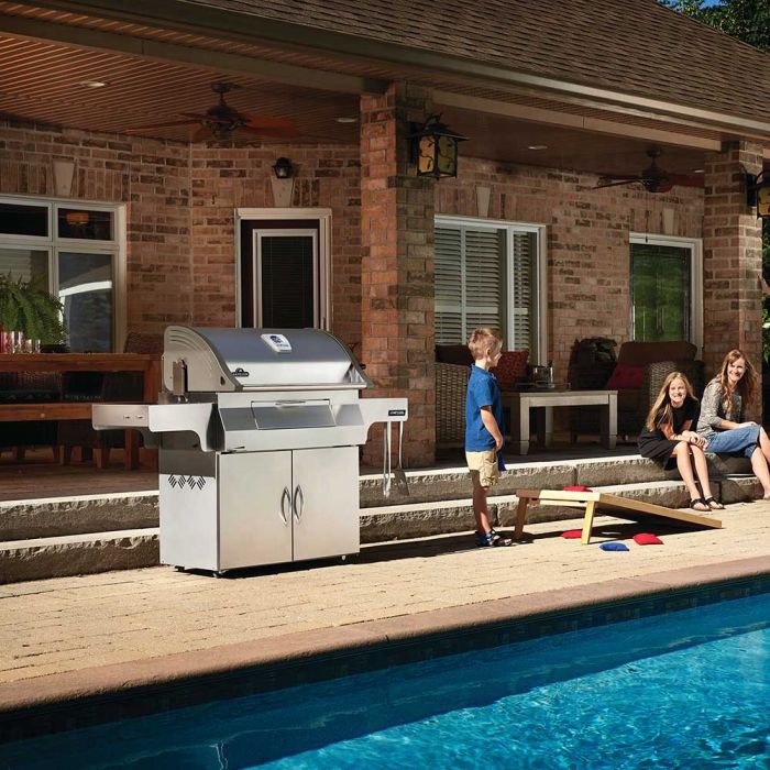 Napoleon PRO 605 roostevabast terasest söegrill aluskapiga - Image 6