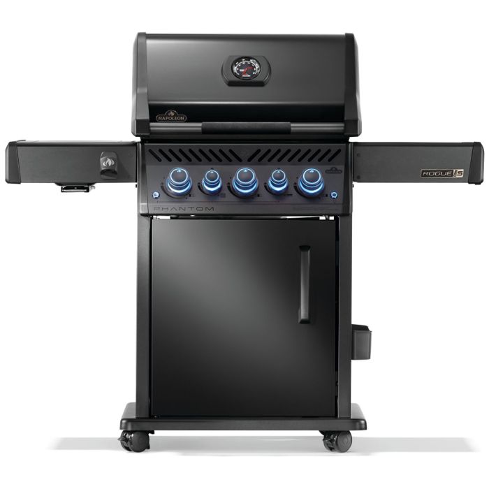 Napoleon Phantom Rogue PRO-S 425RSIB keraamilise pliidi ja vardapõletiga gaasigrill (matt must)