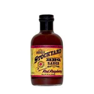 American Stockyard Red Rasperry BBQ-kastike 355 ml
