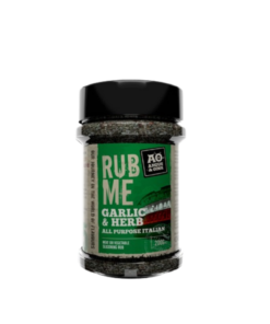 Angus & Oink Rub Me Garlic & Herb AP Italian 200 g
