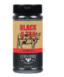 Fire & Smoke Society Black and Tan Steak rub 386 g