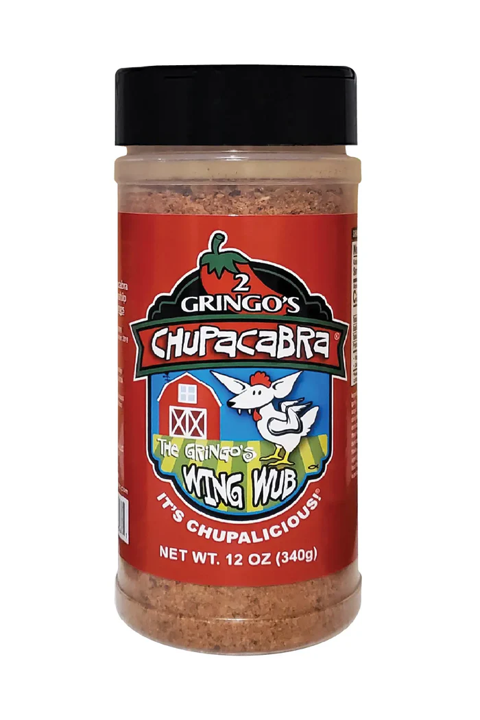 2 Gringos Chupacabra Wing Rub 340g