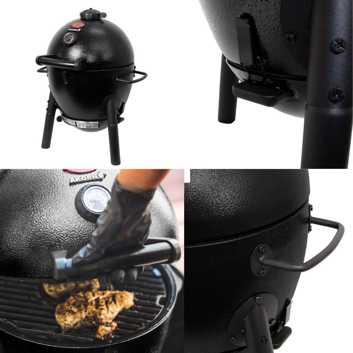 Char-Griller AKORN® JUNIOR Kamado söegrill 14'' - Image 2