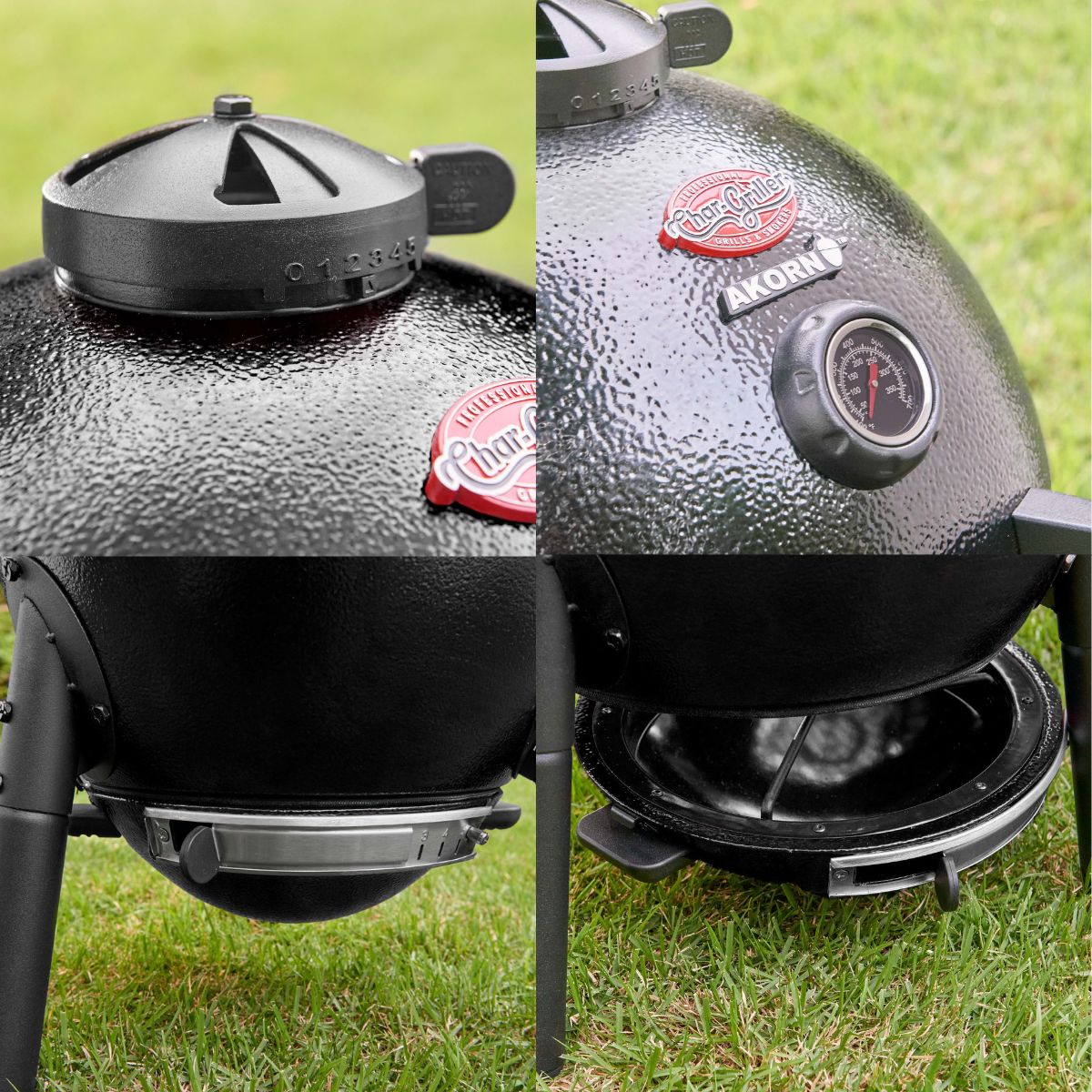 Char-Griller AKORN® JUNIOR Kamado söegrill 14'' - Image 3