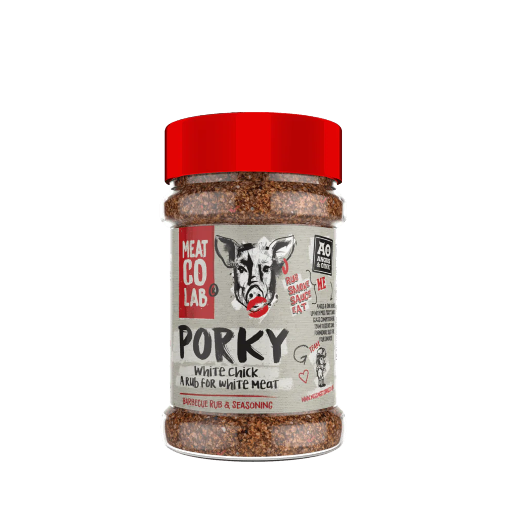 Angus & Oink Porky White Chick BBQ 230g