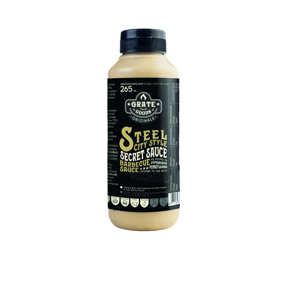 Grate Goods Steel City Secret BBQ sauce - BBQ Ässad